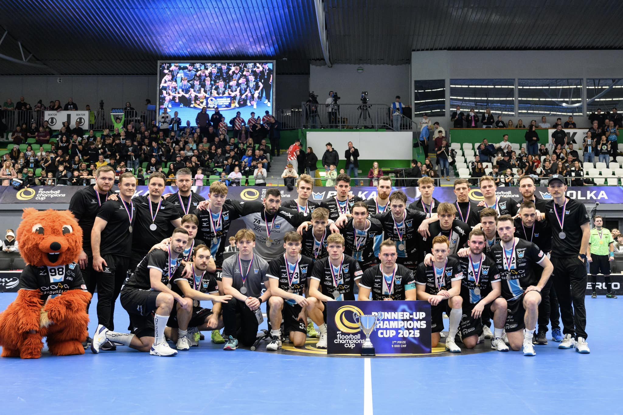 Mladoboleslavští florbalisté nezvládli vyrovnané finále Champions Cupu